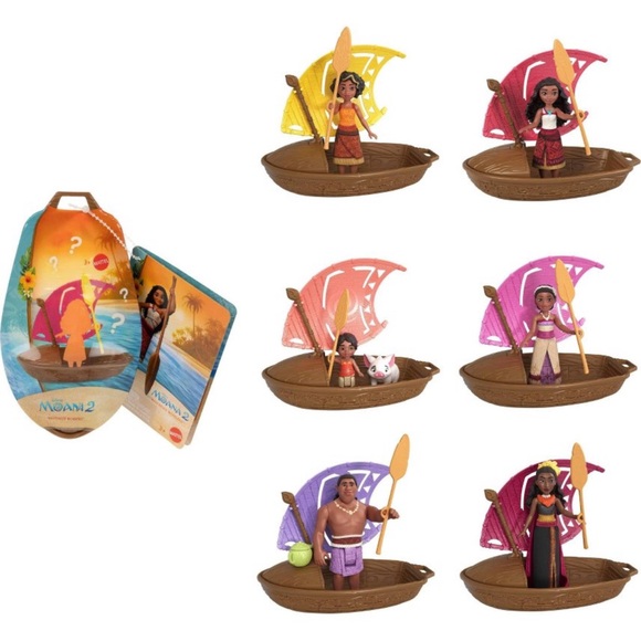 Disney Moana 2 Wayfinder Wonders with Surprise Small Doll, Canoe & Accessory - Picture 2 of 9